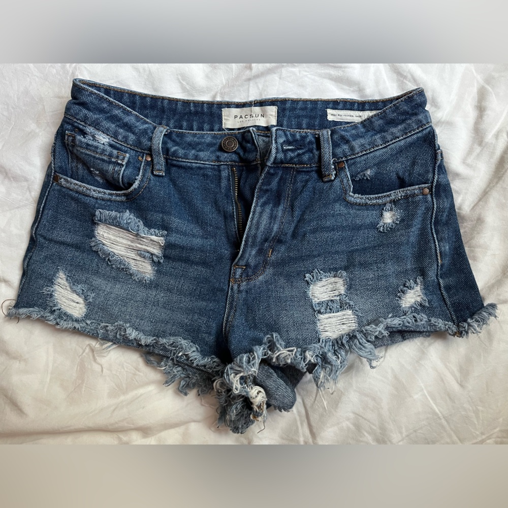 Pacsun festival high rise shorts
